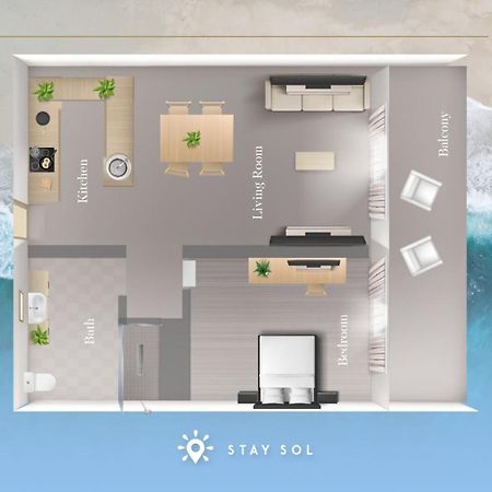 Rooftop Pool - Balcony - Hollywood Beach Broad - Walk المظهر الخارجي الصورة