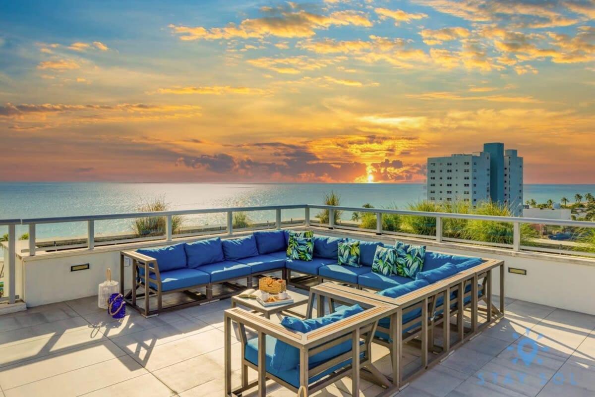 Rooftop Pool - Balcony - Hollywood Beach Broad - Walk المظهر الخارجي الصورة
