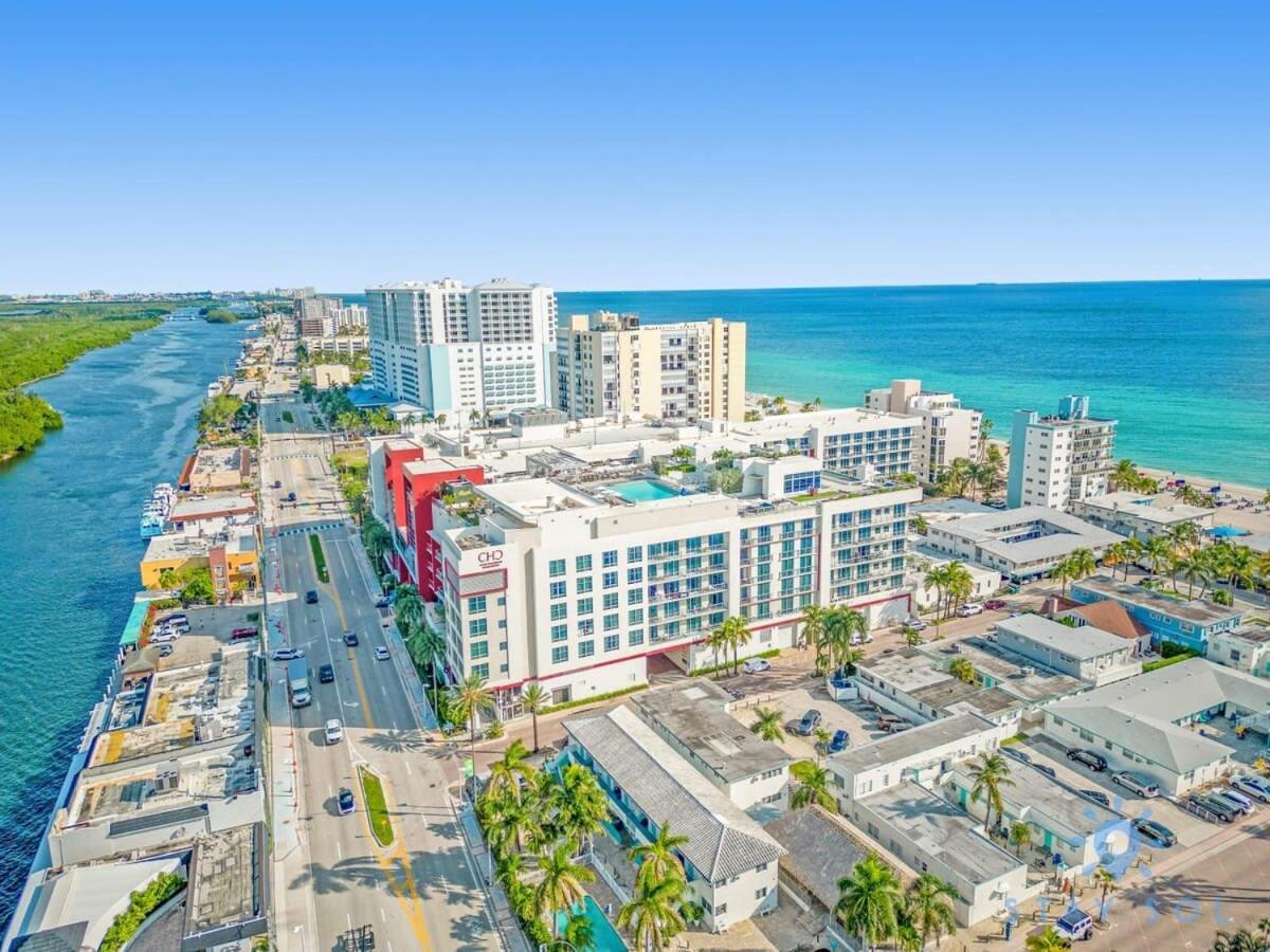 Rooftop Pool - Balcony - Hollywood Beach Broad - Walk المظهر الخارجي الصورة
