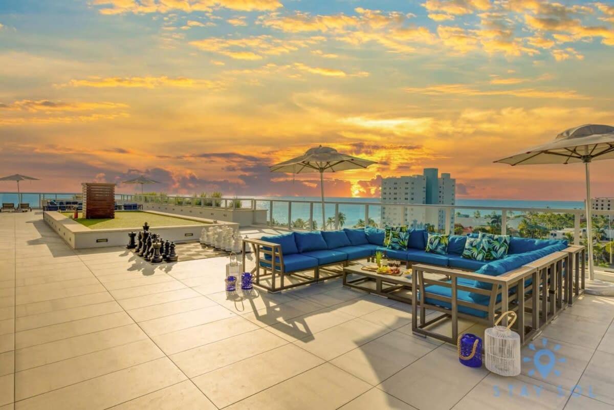 Rooftop Pool - Balcony - Hollywood Beach Broad - Walk المظهر الخارجي الصورة