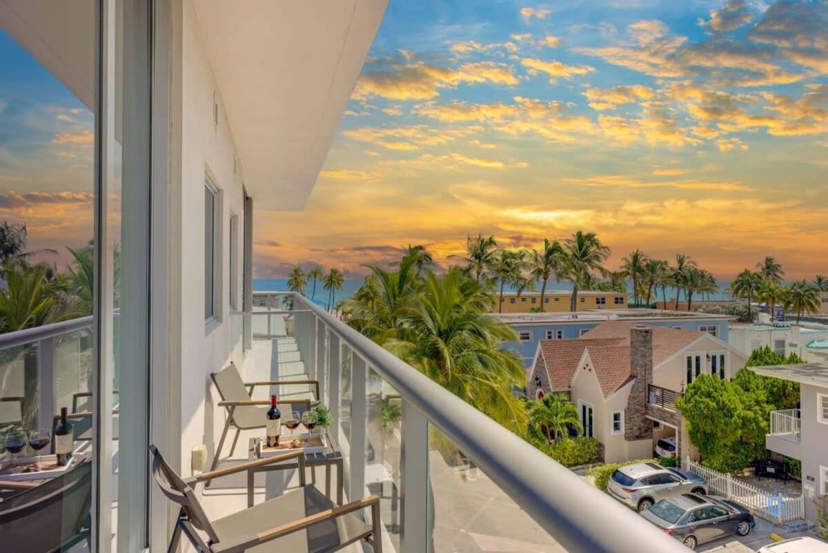 Rooftop Pool - Balcony - Hollywood Beach Broad - Walk المظهر الخارجي الصورة